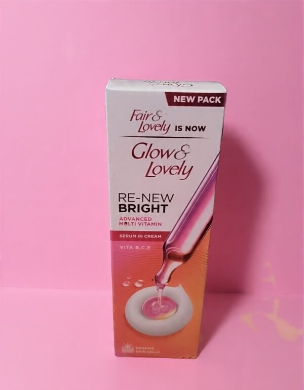 Glow & Lovely Re-New Bright Face Cream Advanced Multi-Vitamin Vita Glow 100g