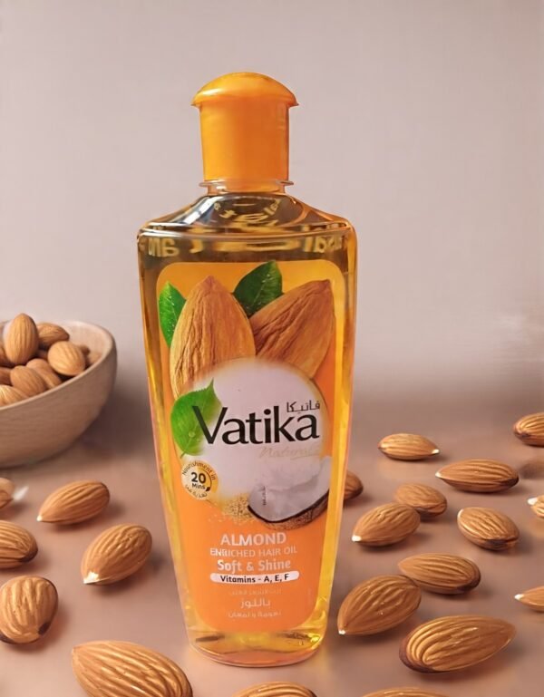 Vatika Almond Enriched Hair Oil Soft & Shine With Vitamins A,E,F