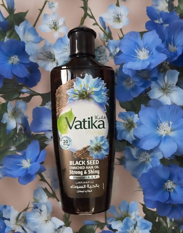 Vatika Black Seed Enriched Hair Oil Strong & Shiny With Vitamins A,E,F