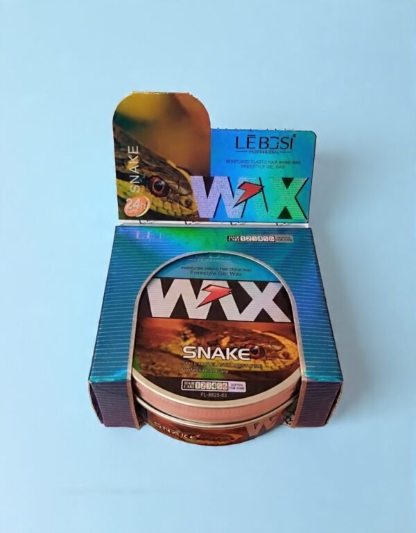 Lebgsi Professional Moisturize Elastic Hair Shine Wax Gel Snake