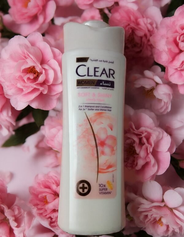 Clear Women Anti-Dandruff Soft & Shiny Shampoo & Conditioner For Easy To Style Hair
