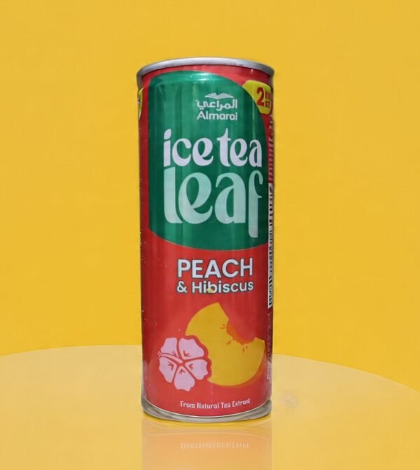 Almarai Ice Tea Leaf Peach & Hibiscus 240ml