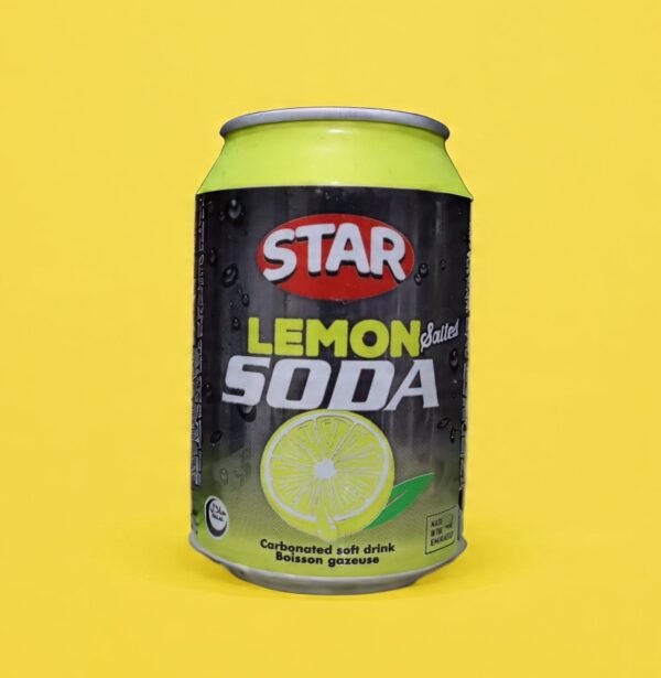 STAR Lemon Soda Carbonated Soft Drink Cane