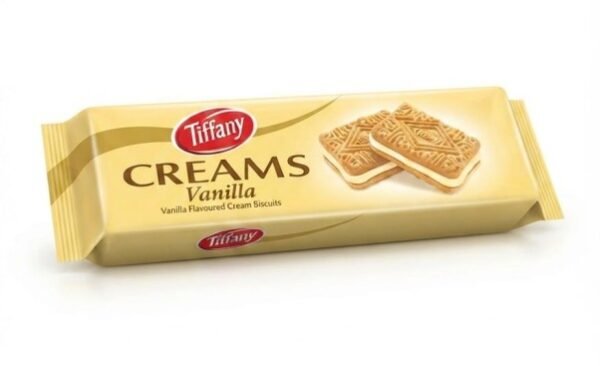 TIFFANY Creams Vanilla Flavoured Cream Biscuits