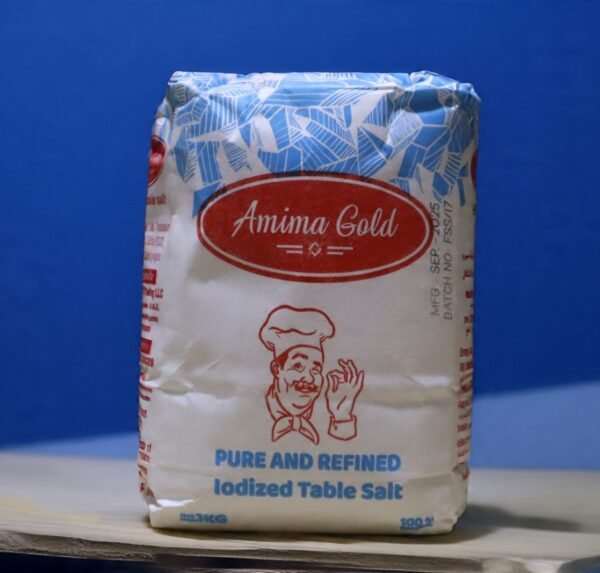 Amima Gold Pure and Refined Iodized Table Salt