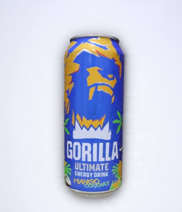 Gorilla Ultimate Energy Drink Mango & Coconut 500ml
