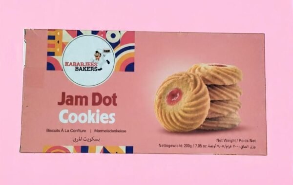 KABABJEES BAKERS Jam Dot Cookies