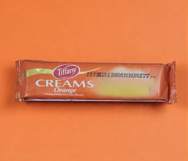 TIFFANY Creams Orange Flavoured Cream Biscuits