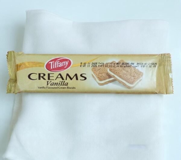 TIFFANY Creams Vanilla Flavoured Cream Biscuits