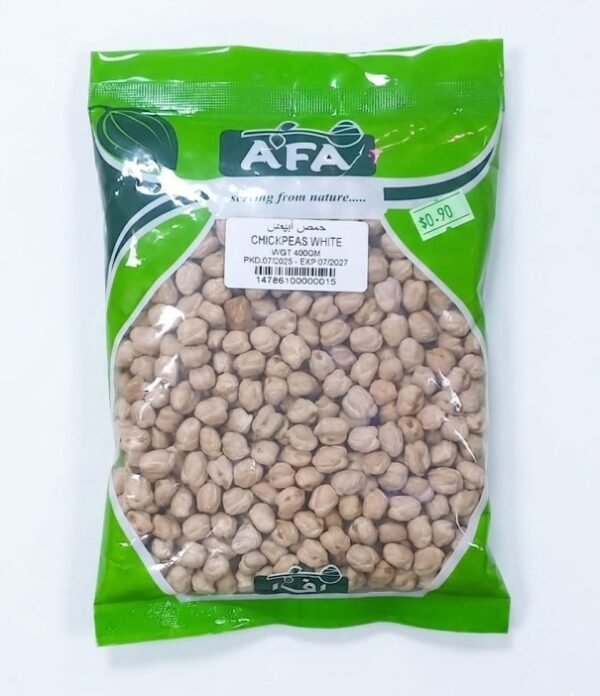 AFA Chickpeas White 400gm