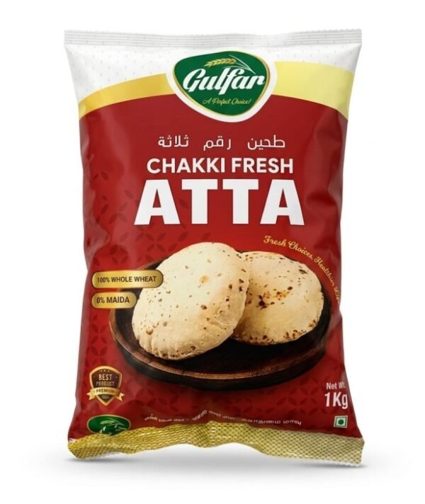 Gulfar Chakki Fresh ATTA 1000gm(1 KG)