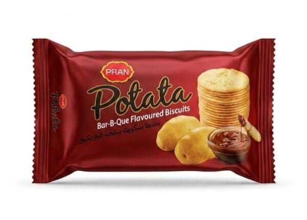 PRAN Potata Bar-B-Que Flavoured Biscuits