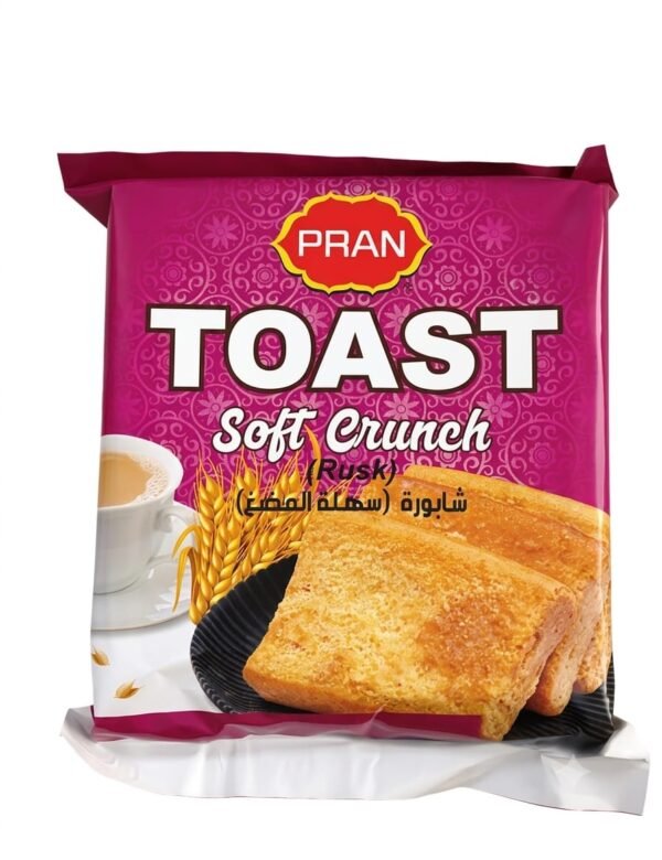 PRAN Toast Soft Crunch Rusk